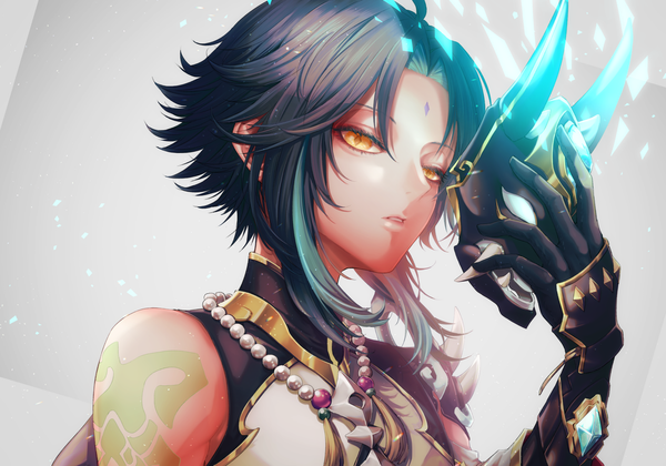 Добавлена дакимакура с персонажем Сяо