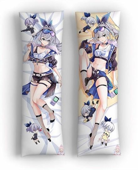 Дакимакура Серебряный Волк №2