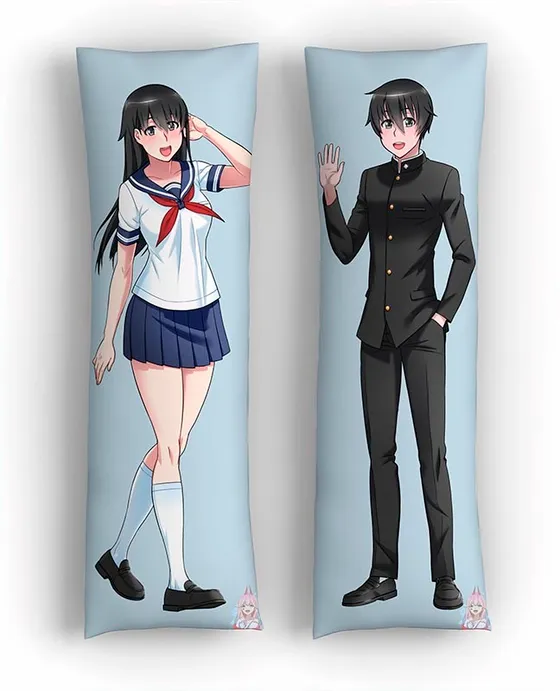 Дакимакура Таэко Ямада и Таро Ямада (Сэмпай)