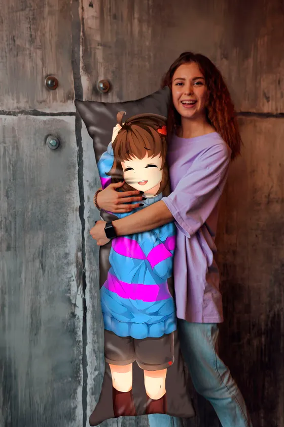 Дакимакура Фриск и Чара