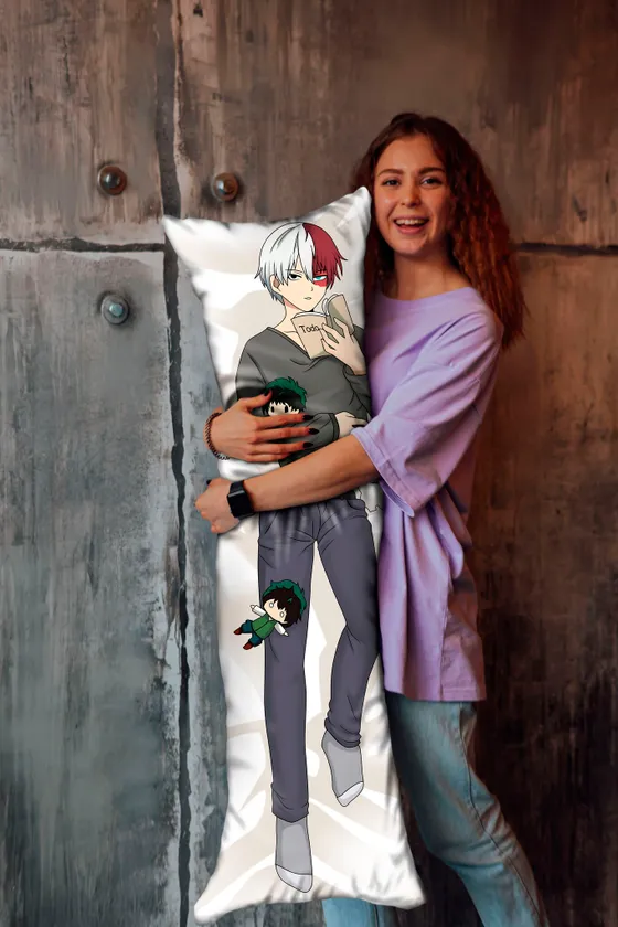 Дакимакура Шото Тодороки и Изуку Мидория