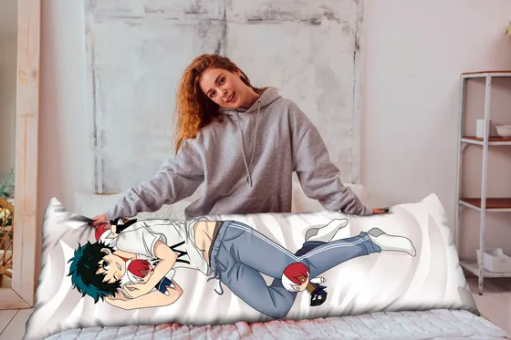 Дакимакура Шото Тодороки и Изуку Мидория