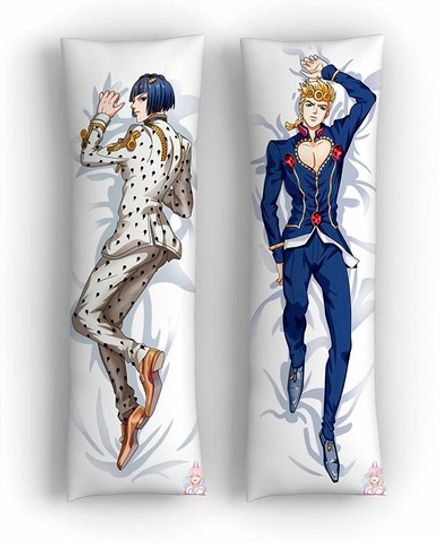 Дакимакура Бруно Буччеллати и Джорно Джованна