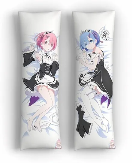 Дакимакура Рем и Рам №3