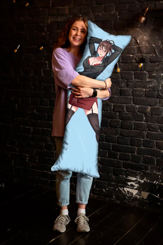 Дакимакура Учитель и Мида Рана